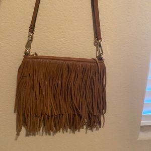 Fringe purse